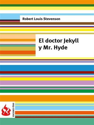 cover image of El doctor Jekyll y Mr. Hyde (low cost). Edición limitada